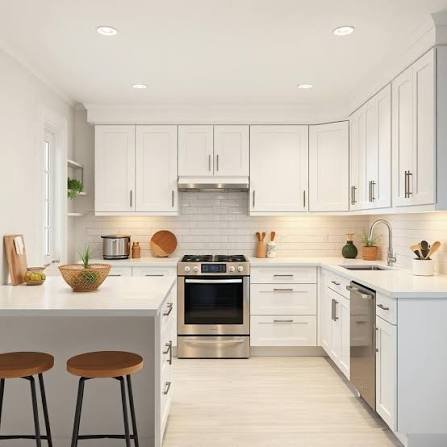 Kitchen Cabinet Set 10x10 Shaker